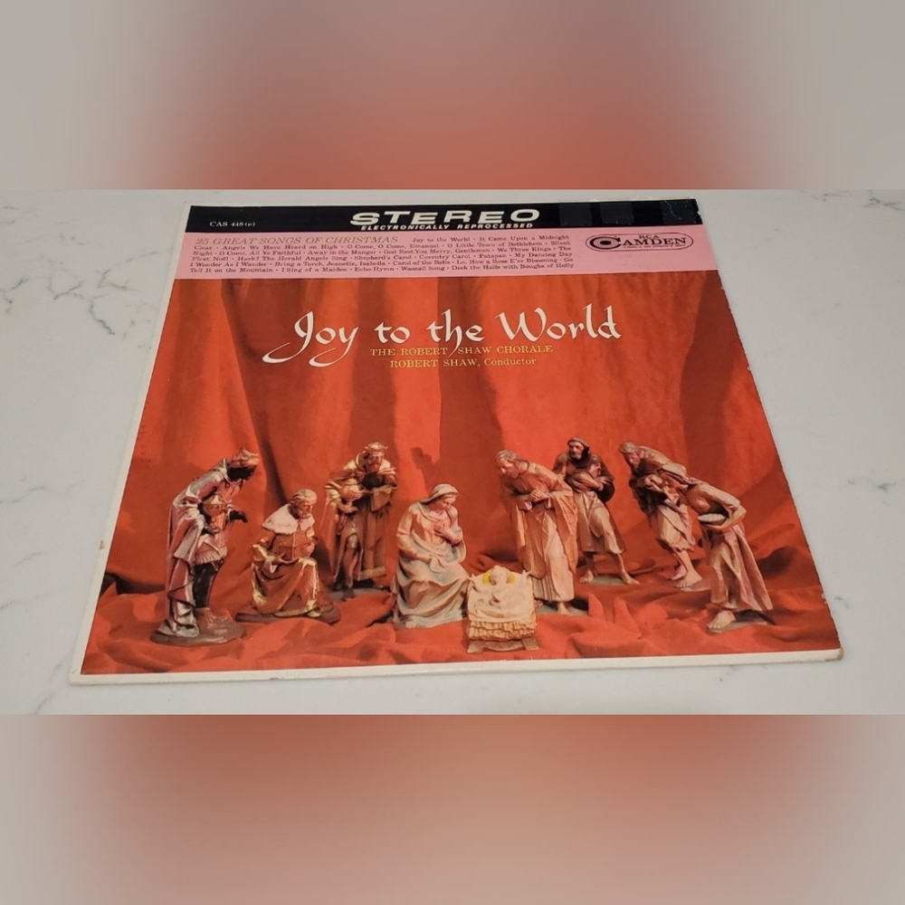 BOGO Robert Shaw Joy To The World Vinyl Record Stero Vintage Christmas Music